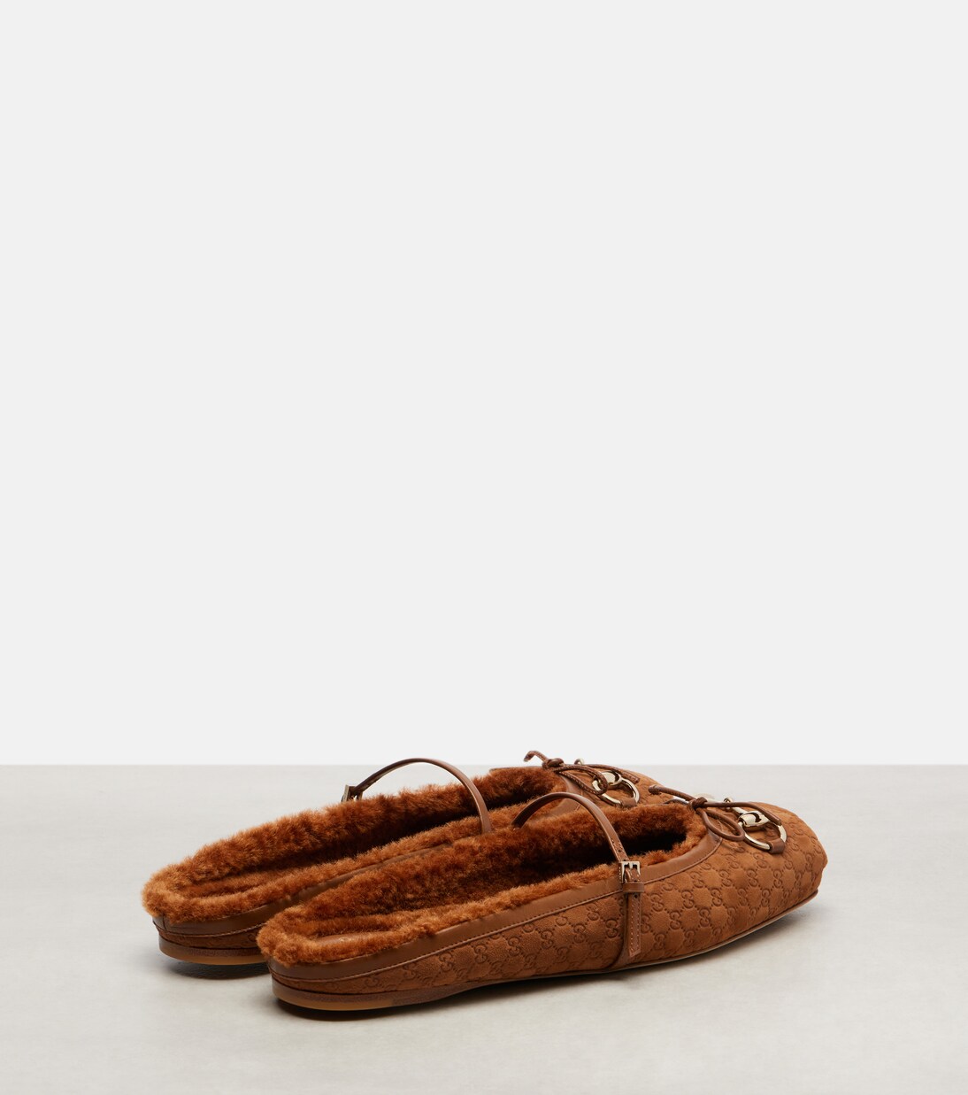 GG Horsebit suede mules | Gucci