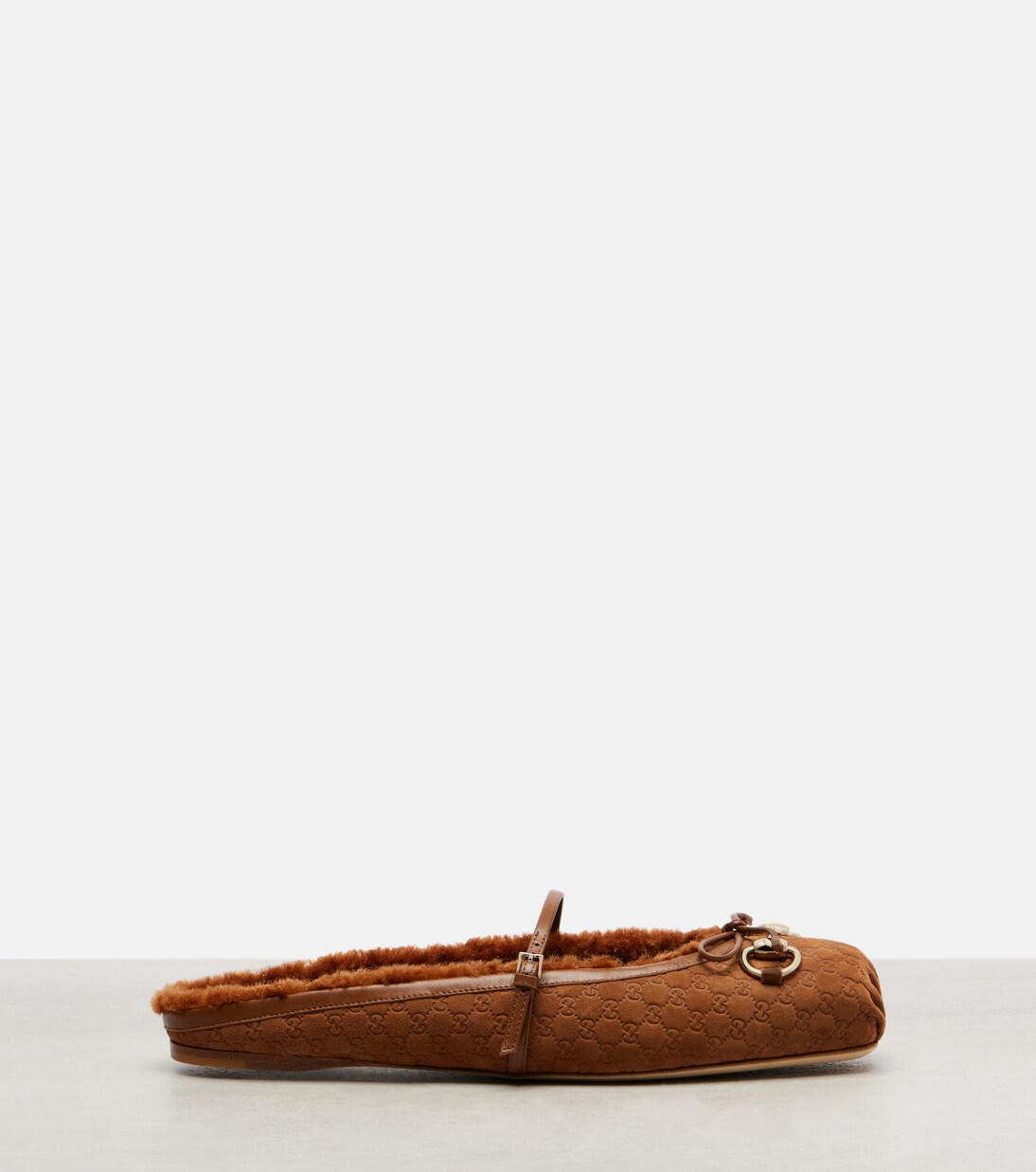 GG Horsebit suede mules | Gucci