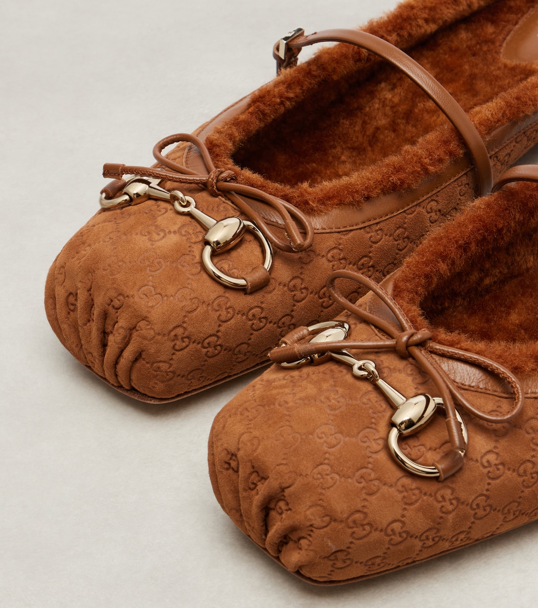 GG Horsebit suede mules | Gucci