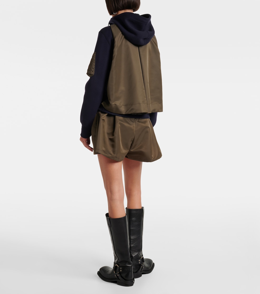 Paneled hoodie | Sacai
