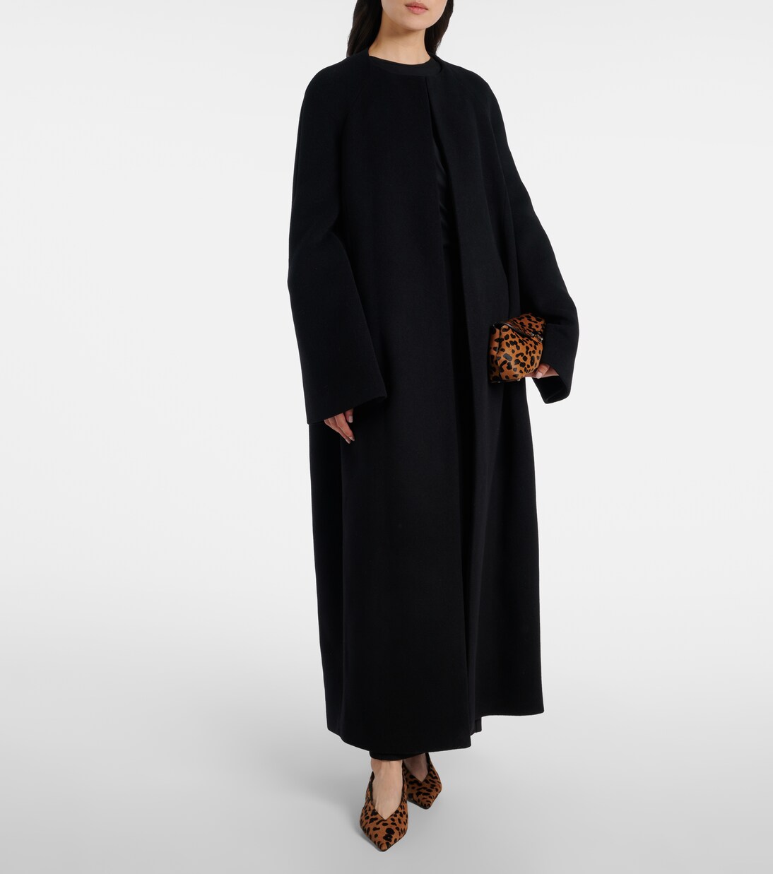 Oversize-Mantel aus einem Wollgemisch | Toteme