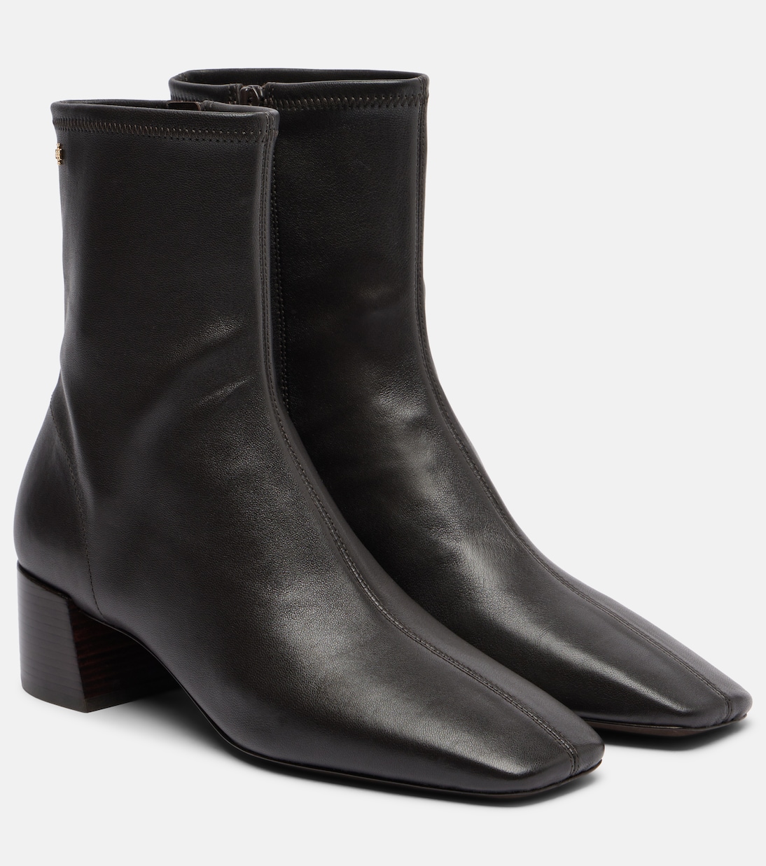Ankle Boots Stretch aus Leder | Tory Burch