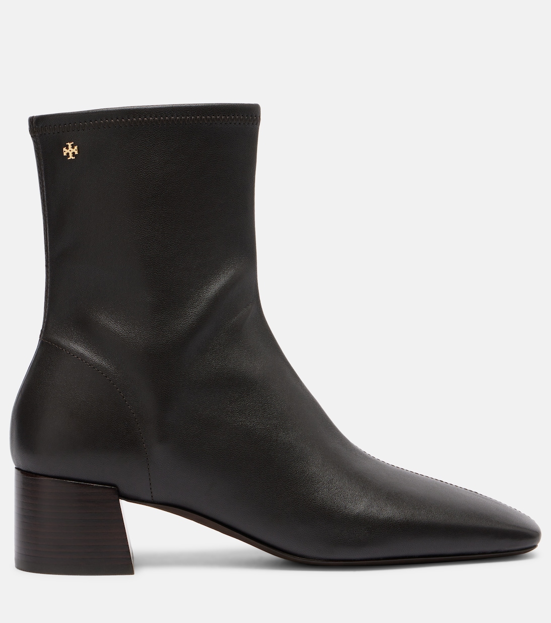 Ankle Boots Stretch aus Leder | Tory Burch