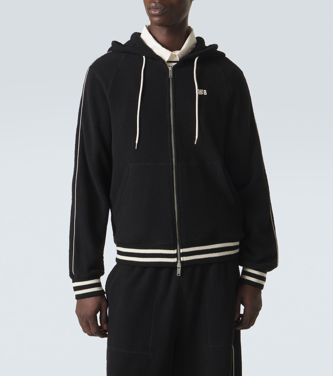 Prince cotton-blend terry hoodie | Wales Bonner