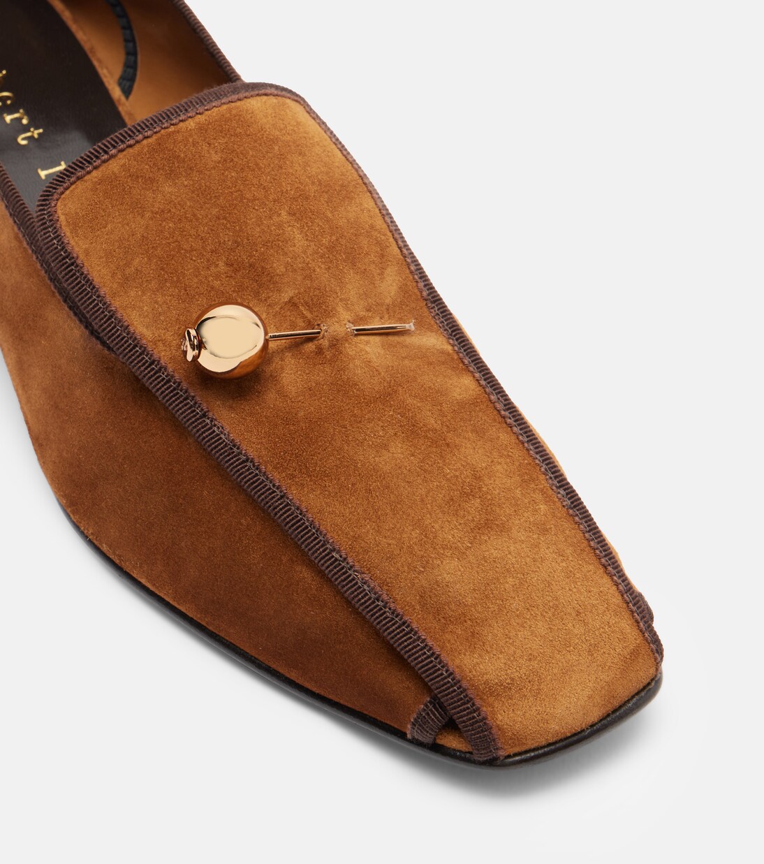Showtime 30 suede loafer pumps | Herbert Levine