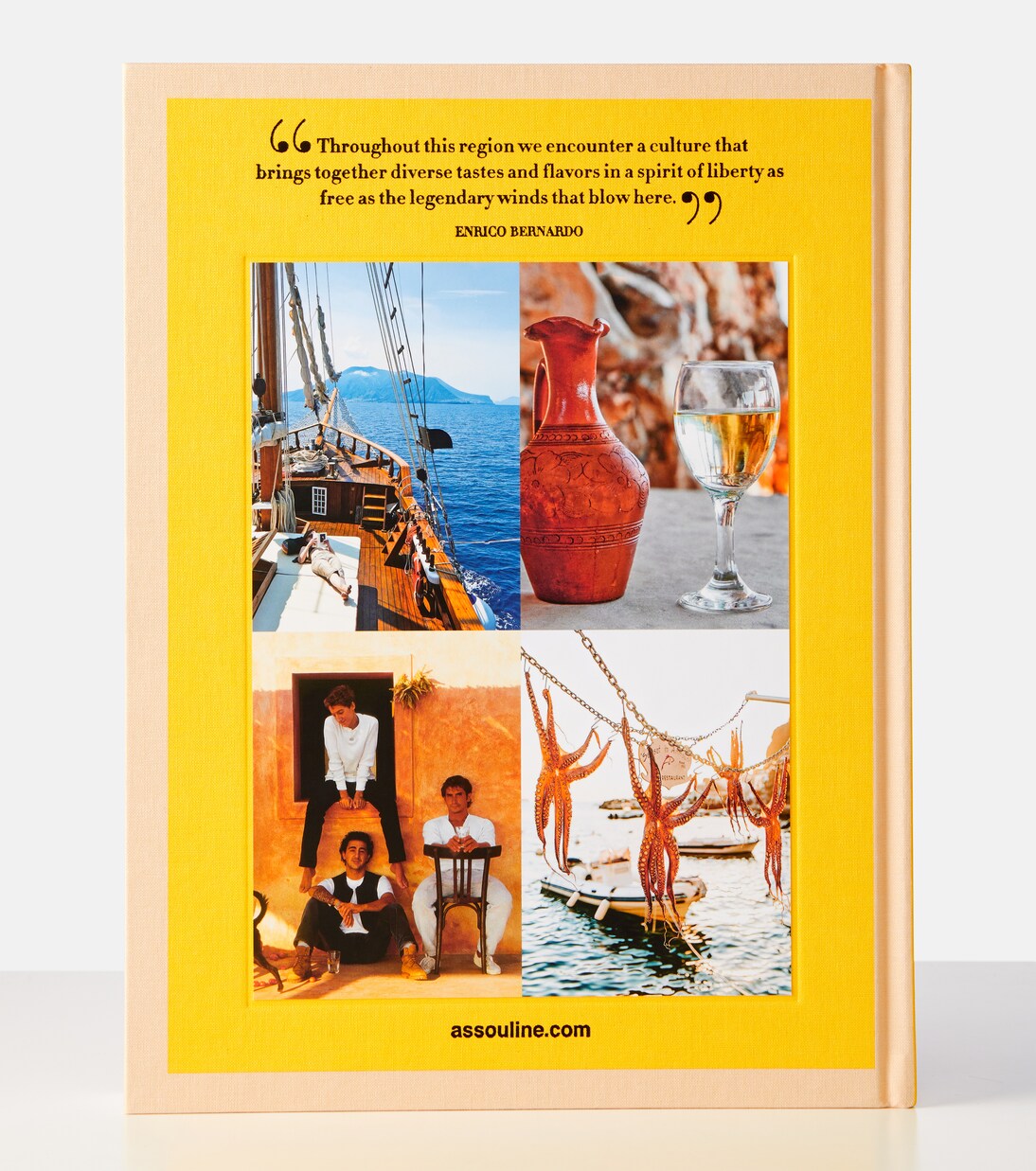 Coffee Table Book Wine & Travel Mediterranean Islands | Assouline