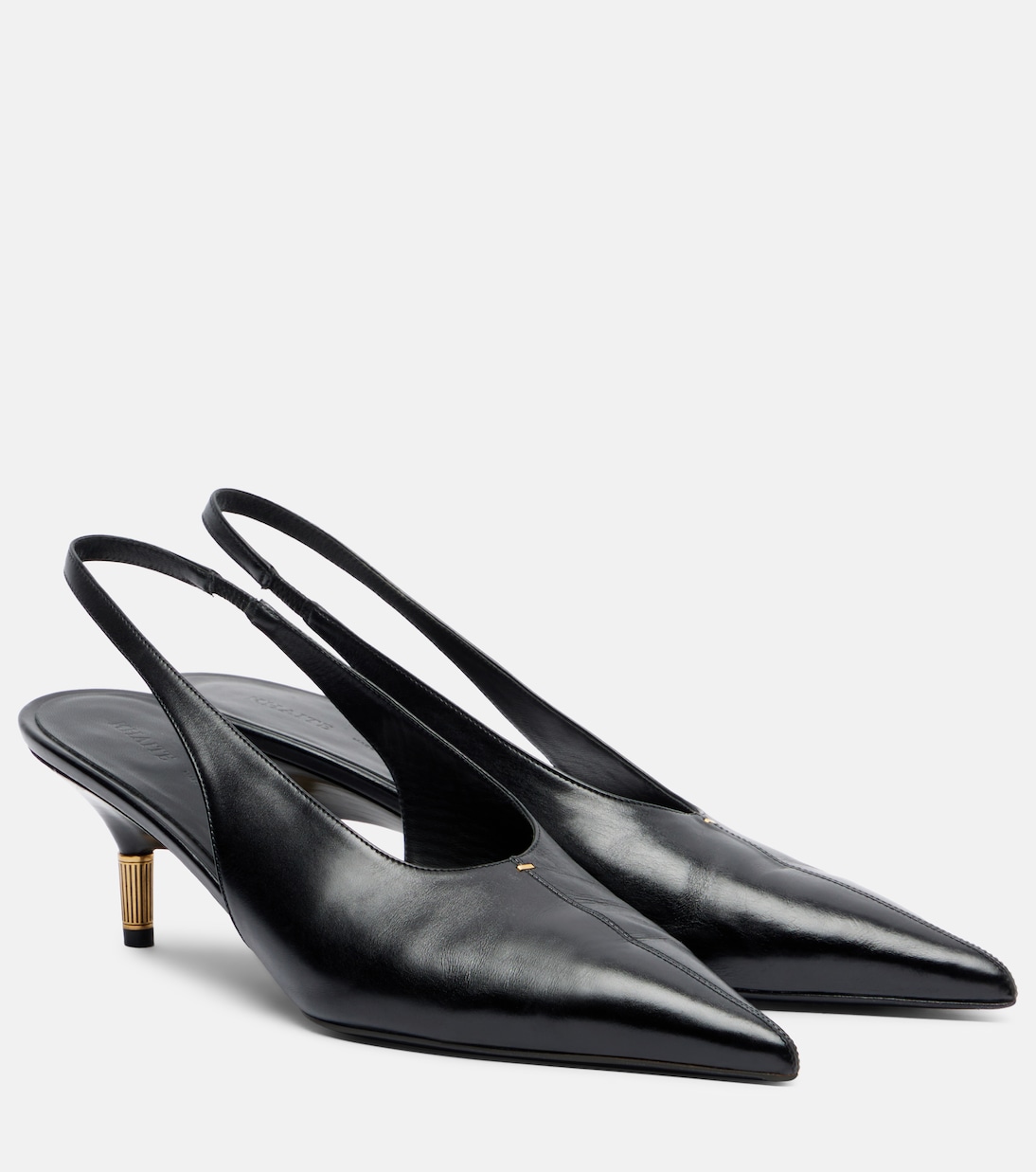 Bella 55 leather slingback pumps | Khaite