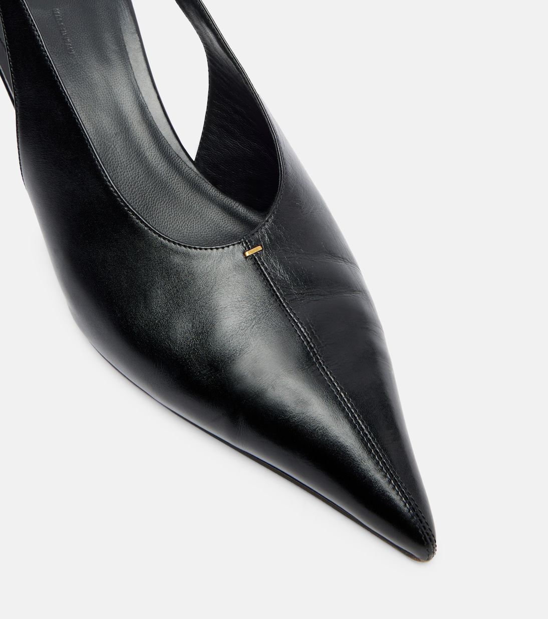 Bella 55 leather slingback pumps | Khaite