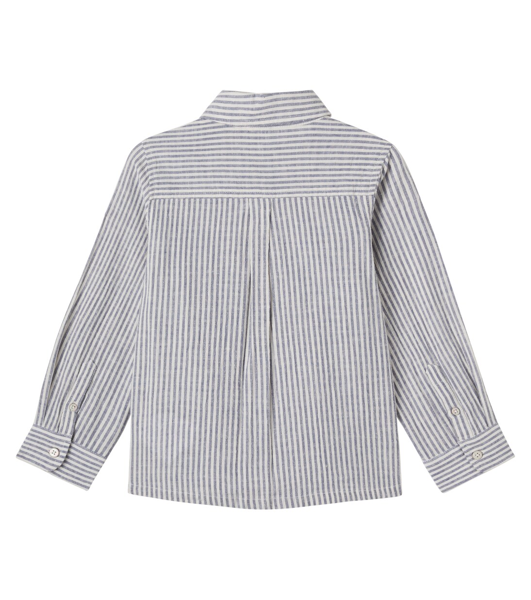 Nathan striped cotton and linen shirt | Bonton