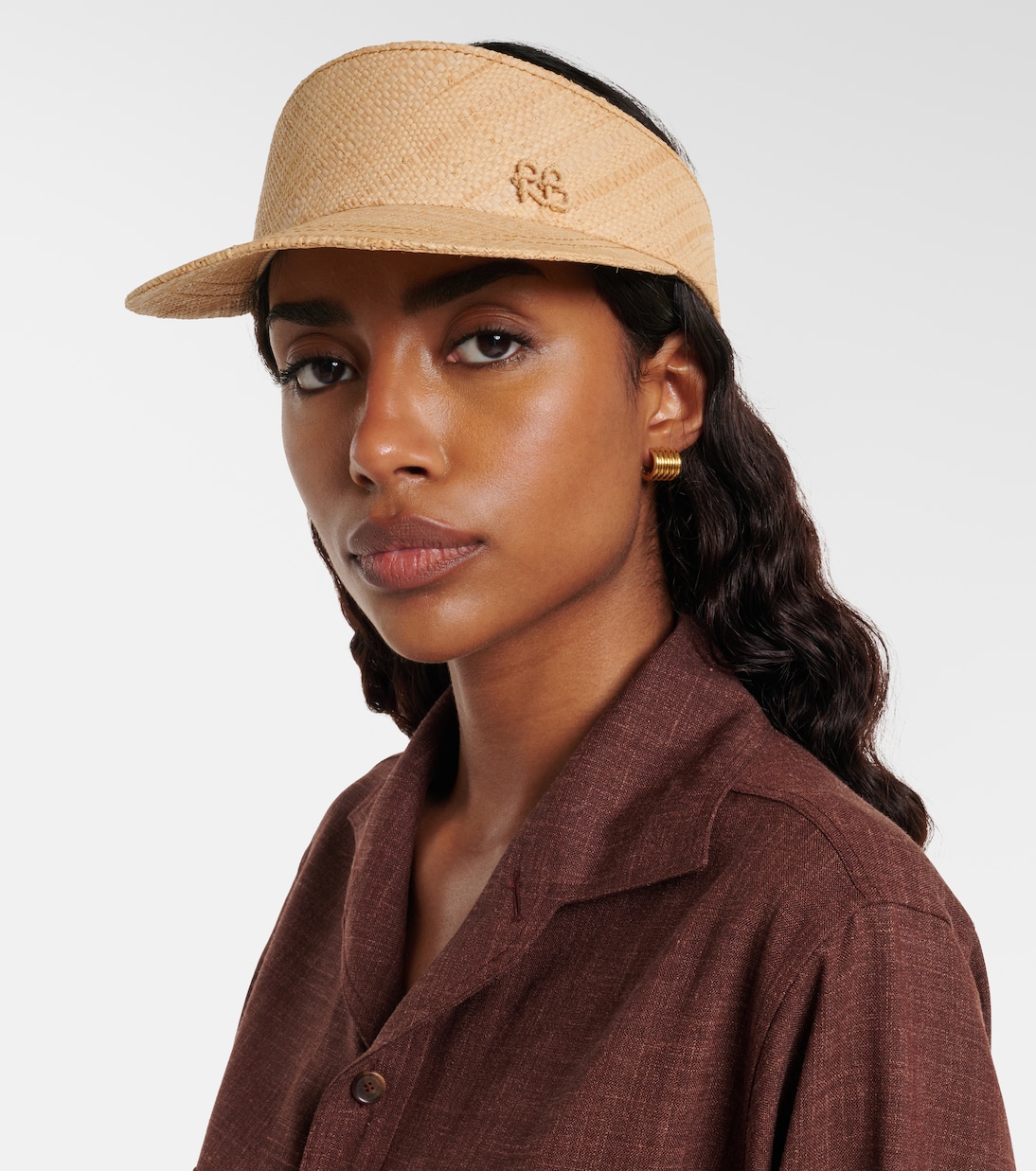 Cotton-lined straw hat | Ruslan Baginskiy