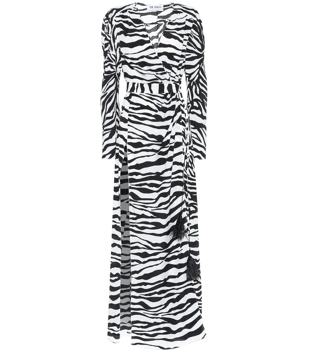 Lauren zebra-print maxi dress | The Attico