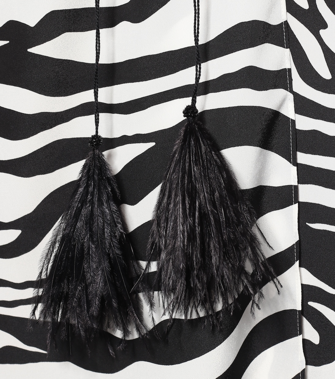 Lauren zebra-print maxi dress | The Attico