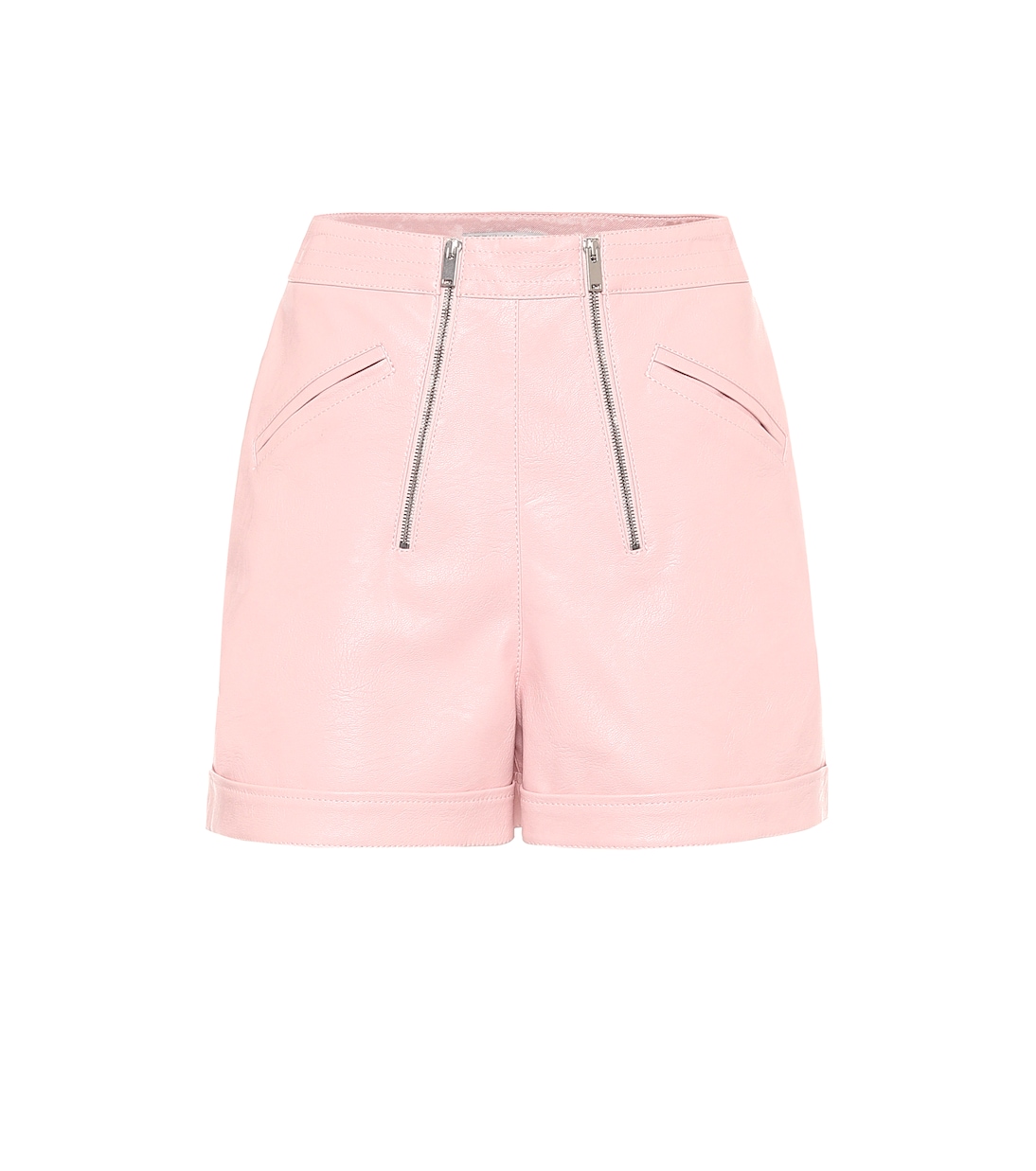 Shorts aus Lederimitat | Stella McCartney