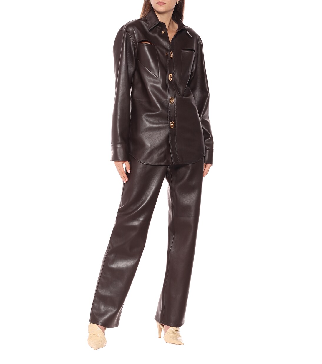 Hemd aus Leder | Bottega Veneta