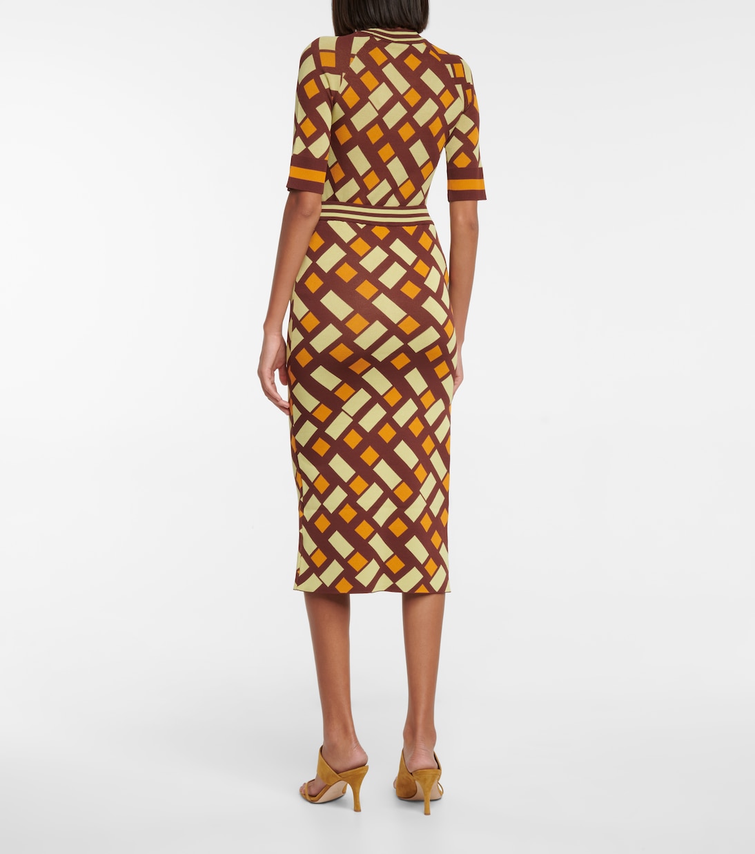 Jupe crayon en jacquard | Dodo Bar Or