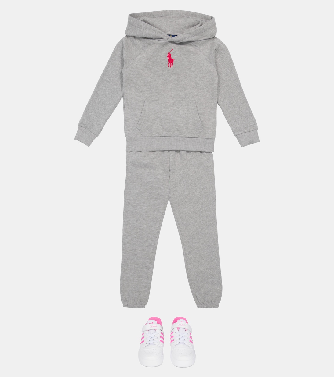 Pantalones en mezcla de algodón con logo | Polo Ralph Lauren Kids