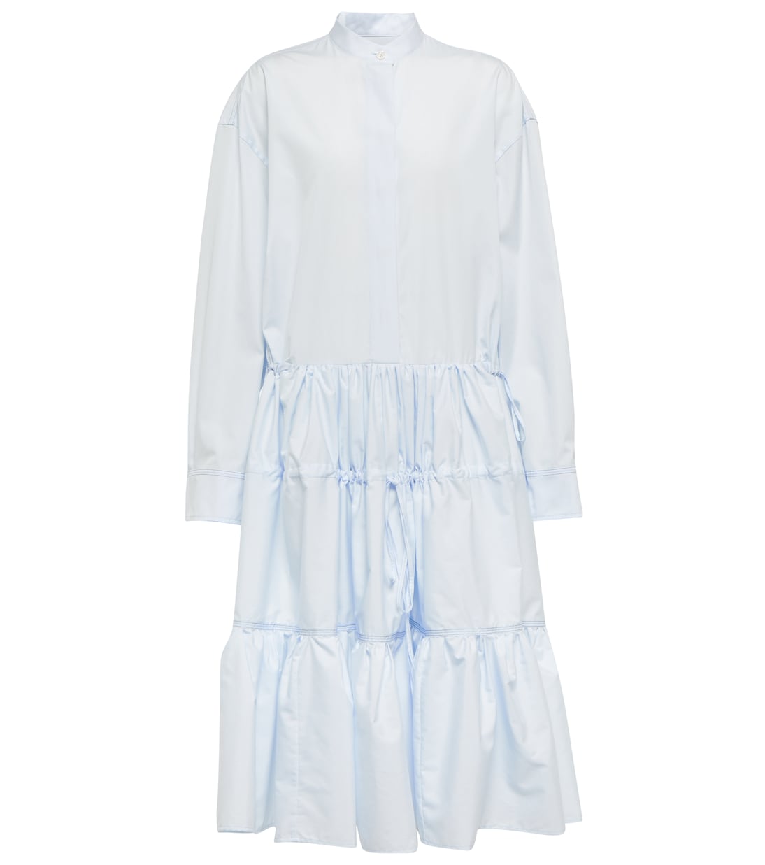 Hemdblusenkleid aus Baumwollpopeline | Marni