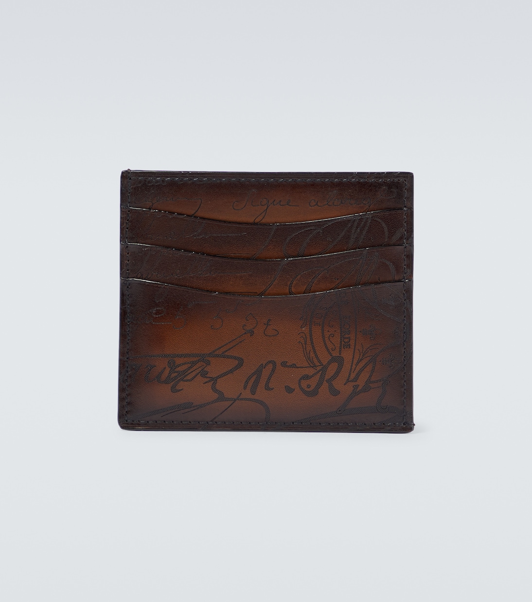 Kartenetui Bambou Scritto aus Leder | Berluti