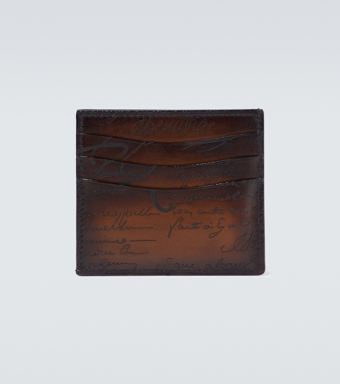 Kartenetui Bambou Scritto aus Leder | Berluti