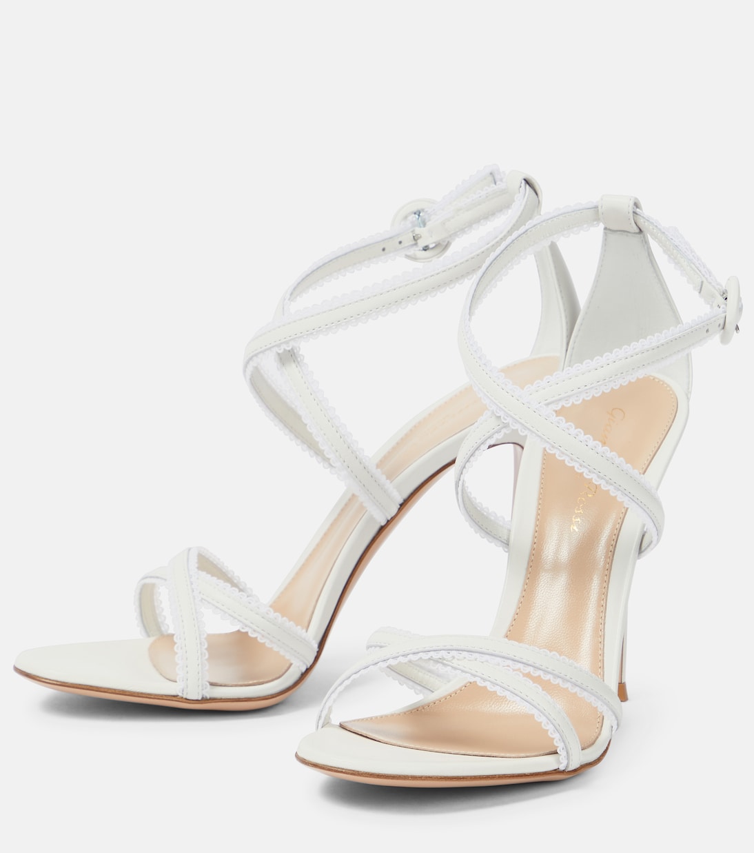 Sandalen Dafne aus Leder | Gianvito Rossi