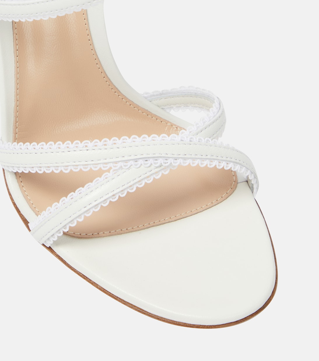 Sandalen Dafne aus Leder | Gianvito Rossi