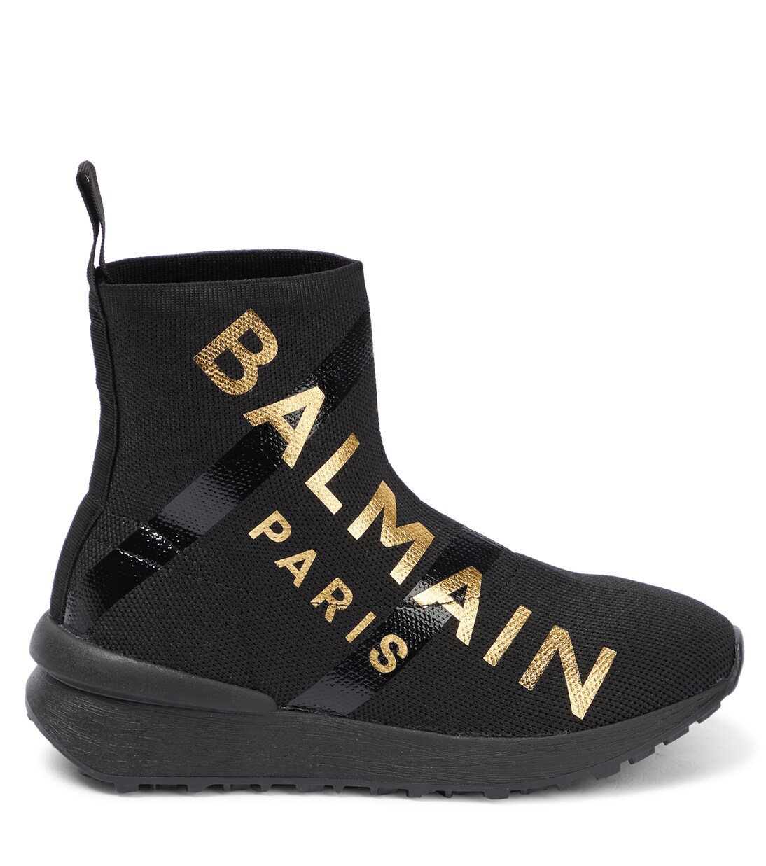 Stivali a calzino con logo | Balmain Kids