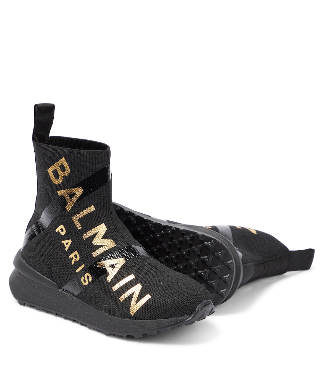 Stivali a calzino con logo | Balmain Kids