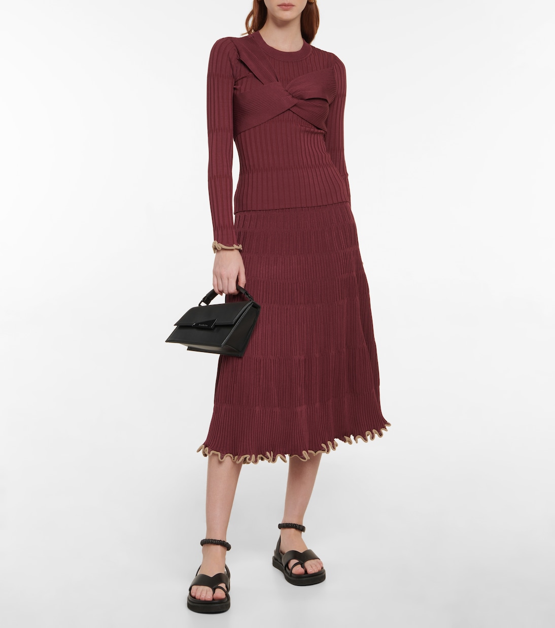 Nolan ribbed-knit sweater | Simkhai
