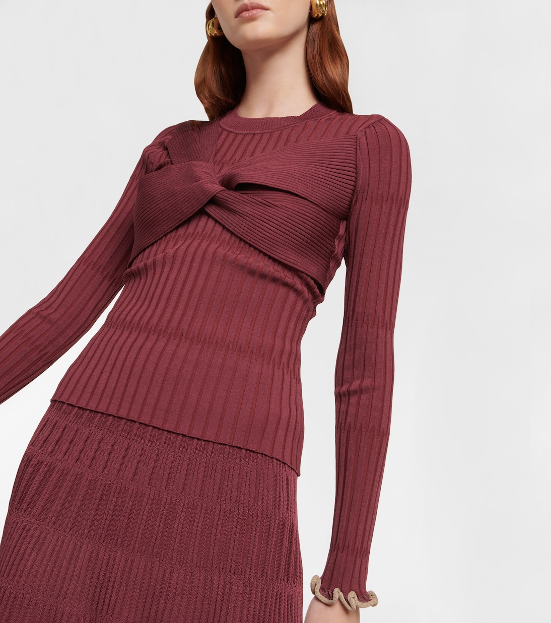 Nolan ribbed-knit sweater | Simkhai