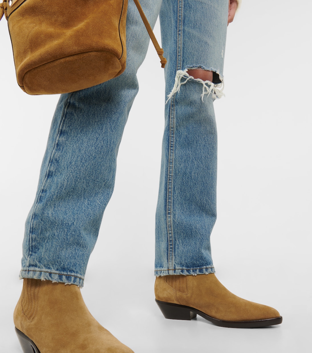 Jeans 70s Straight de tiro alto | Re/Done