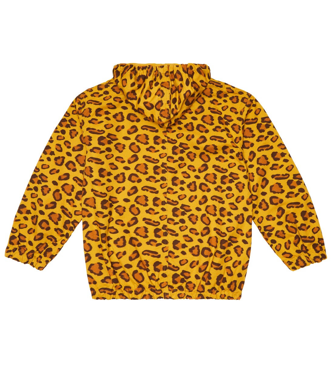 Leopard-print cotton hoodie | The Animals Observatory