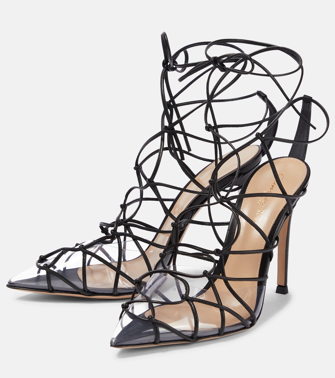 Escarpins Miria en PVC et cuir | Gianvito Rossi