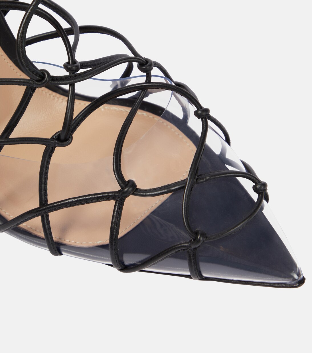 Escarpins Miria en PVC et cuir | Gianvito Rossi