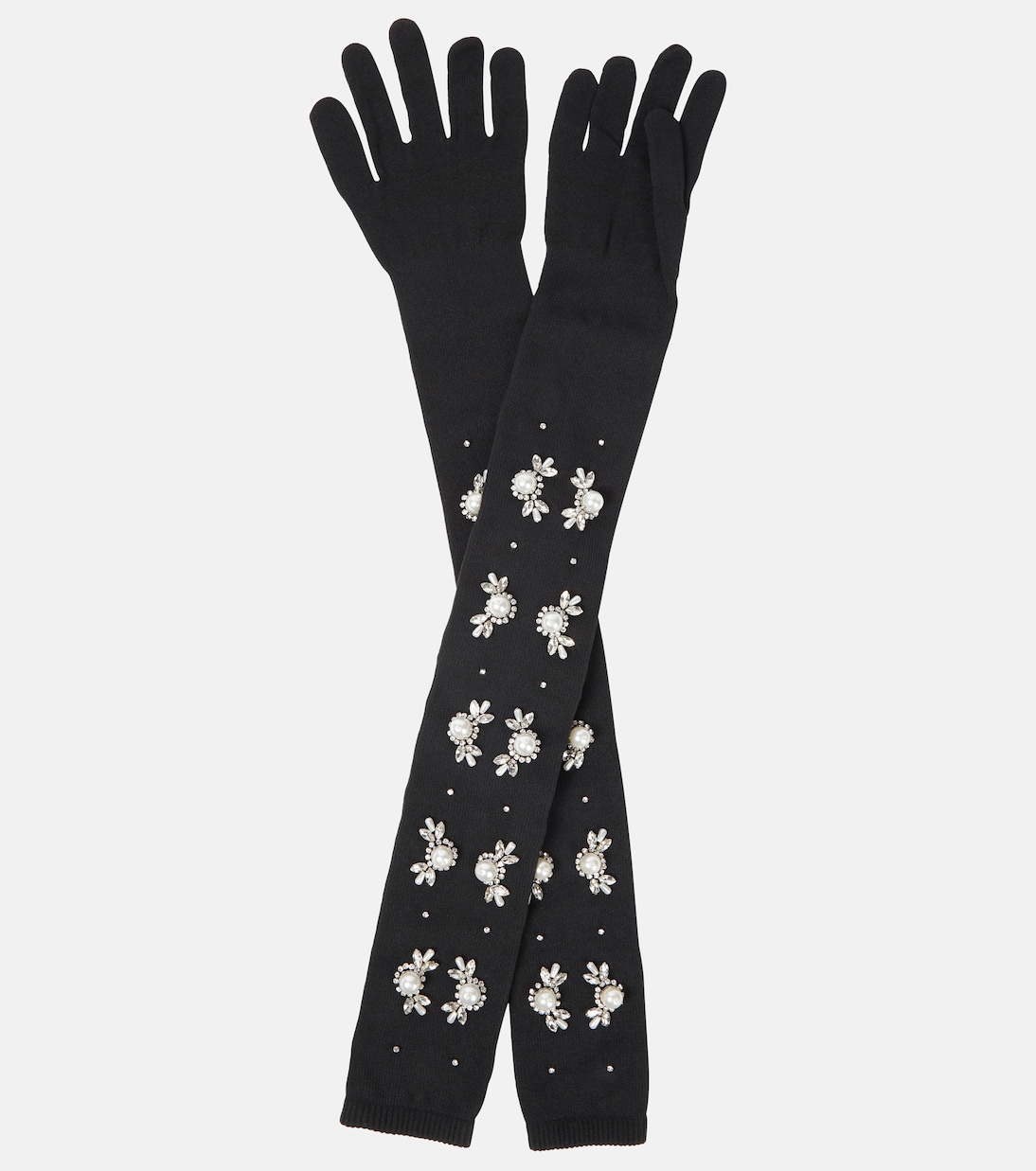 Verzierte Handschuhe aus Strick | Simone Rocha