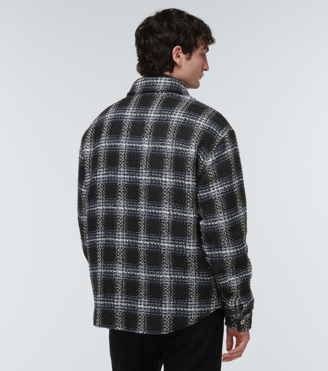 Hemdjacke aus einem Wollgemisch | Amiri