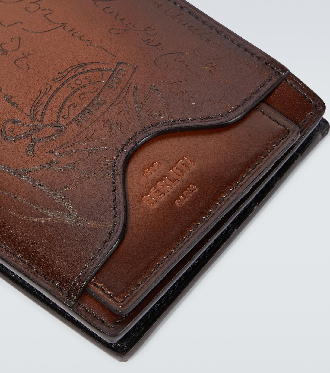 Makore 2-in-1 Scritto leather Wallet | Berluti