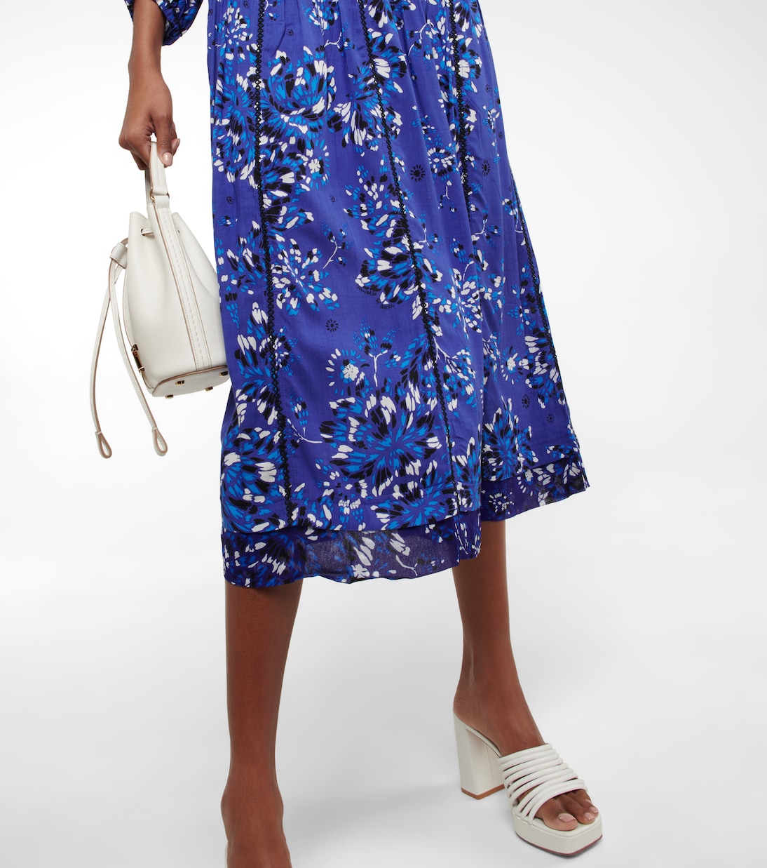 Anabelle floral midi dress | Poupette St Barth