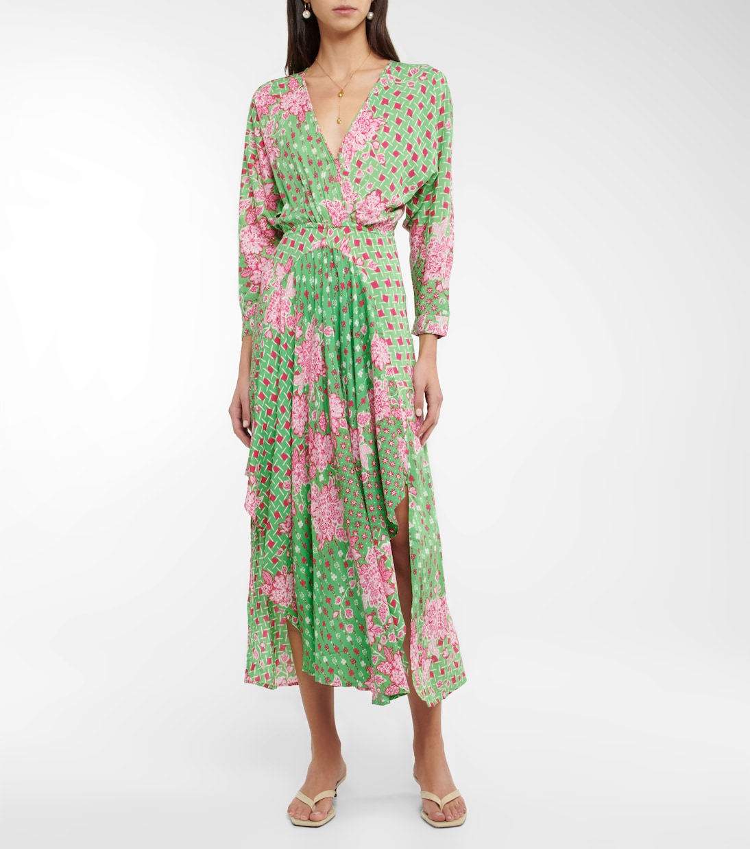 Ilona printed maxi dress | Poupette St Barth