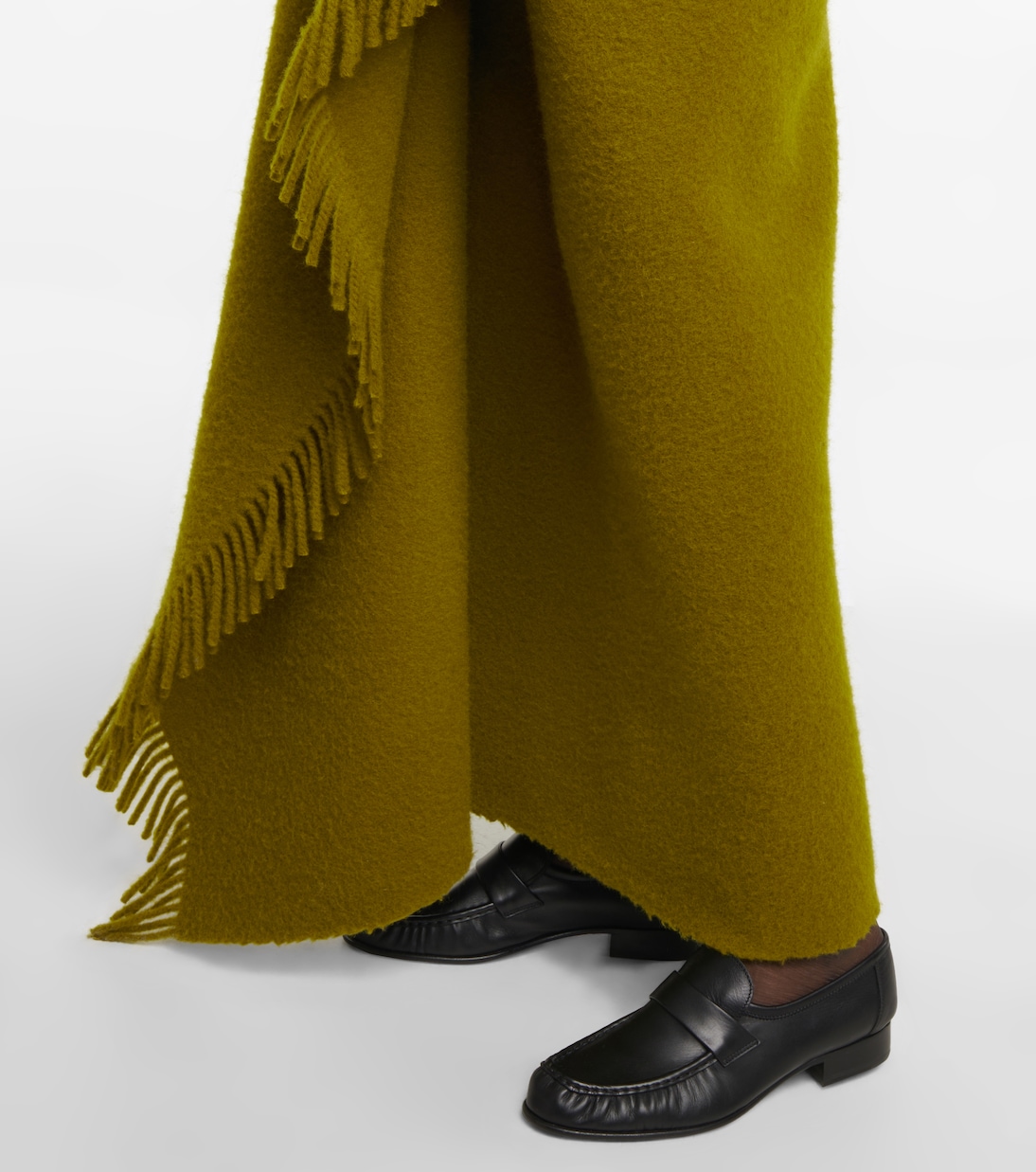 Nimah wool and mohair maxi dress | The Row
