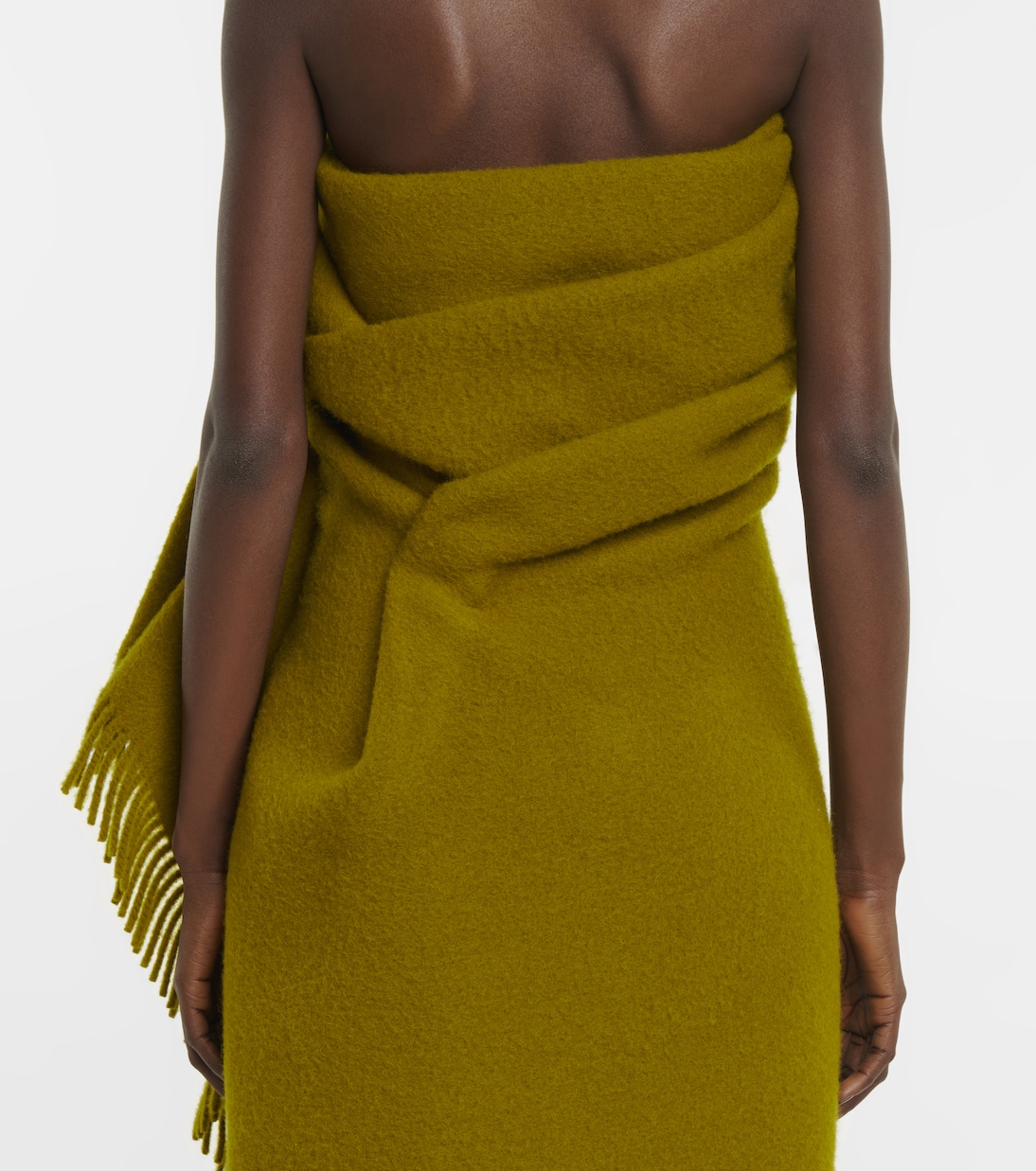 Nimah wool and mohair maxi dress | The Row