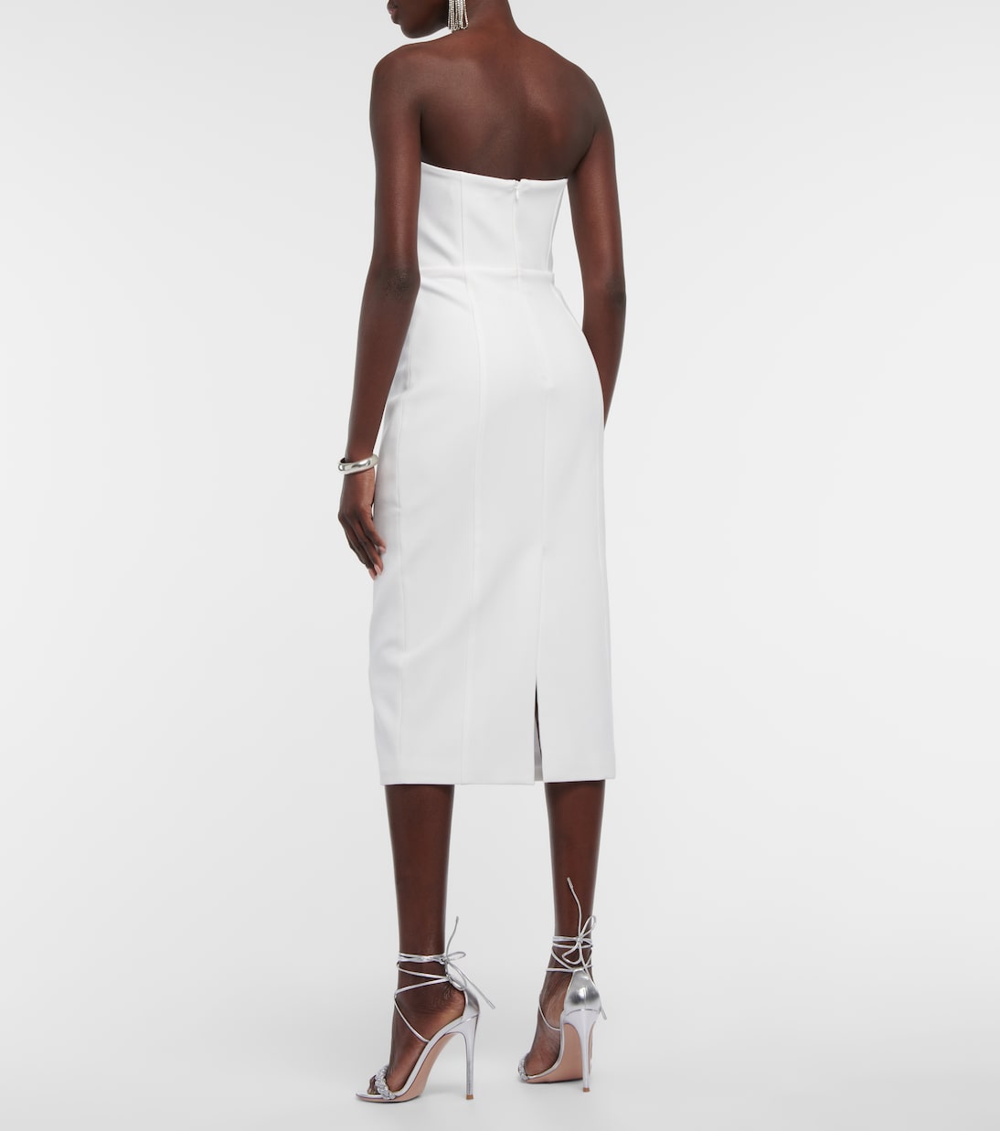 Nabi strapless midi dress | Veronica Beard