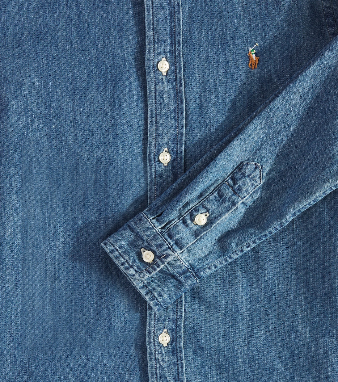 Chemise brodée en jean | Polo Ralph Lauren Kids