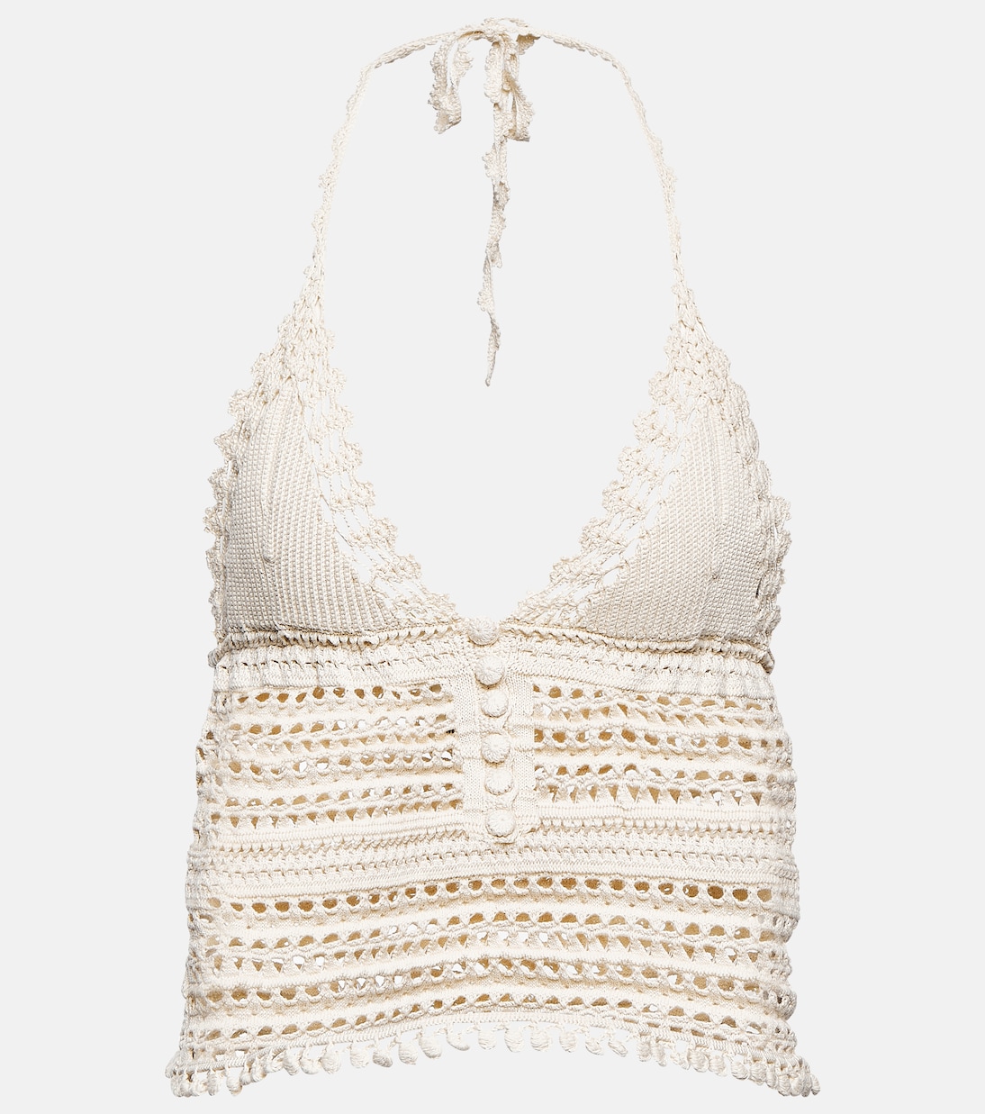 Crop top Frinley de croché de algodón | Isabel Marant