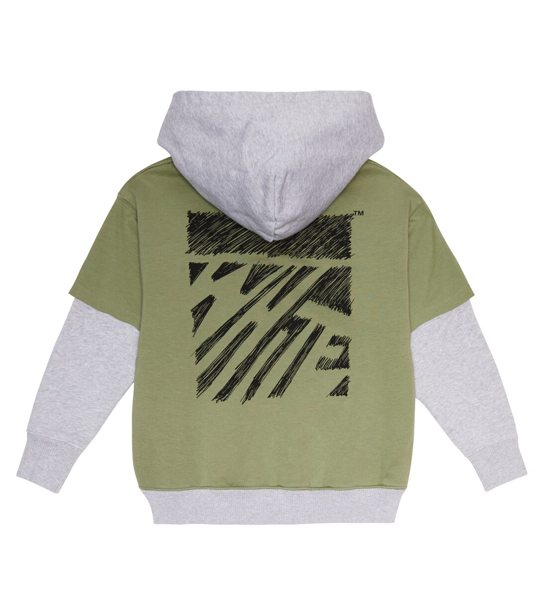 Felpa con cappuccio Doubled Scribble | Off-White Kids