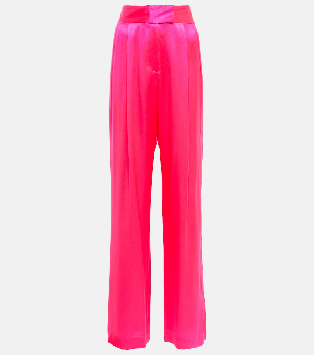 Pantalon ample à taille haute en soie | The Sei