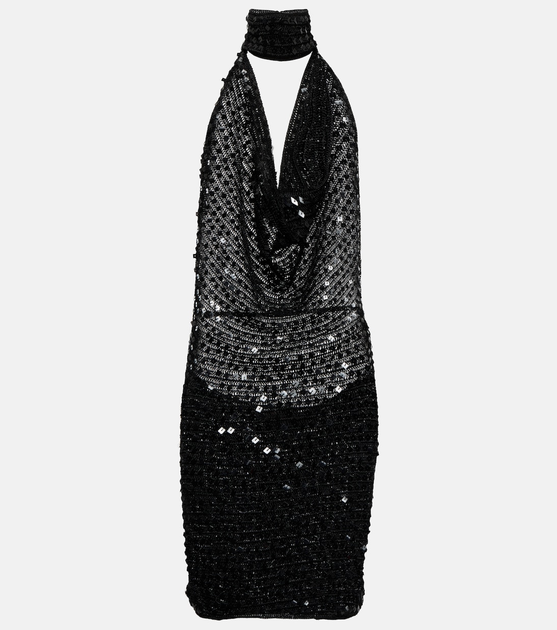 Tipo sequined halterneck minidress | Aya Muse