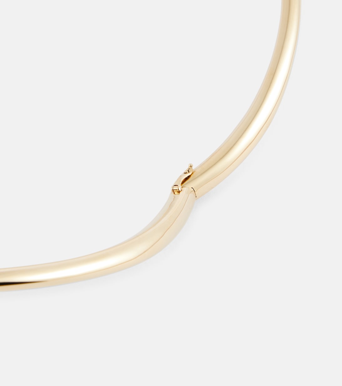 Collier Tube en or 14 ct et diamants | Rainbow K