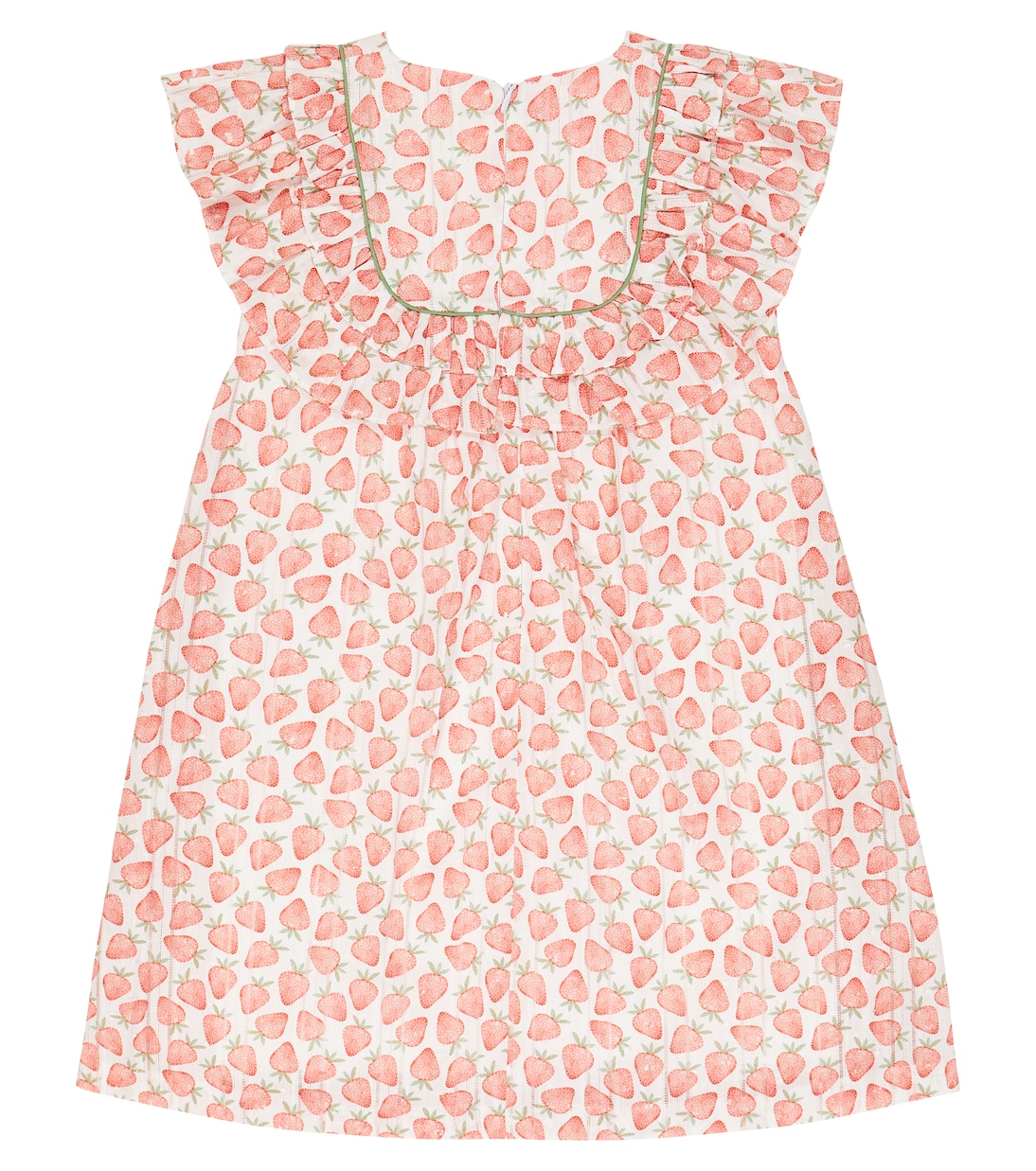 Bedrucktes Kleid Paloma aus Baumwolle | La Coqueta
