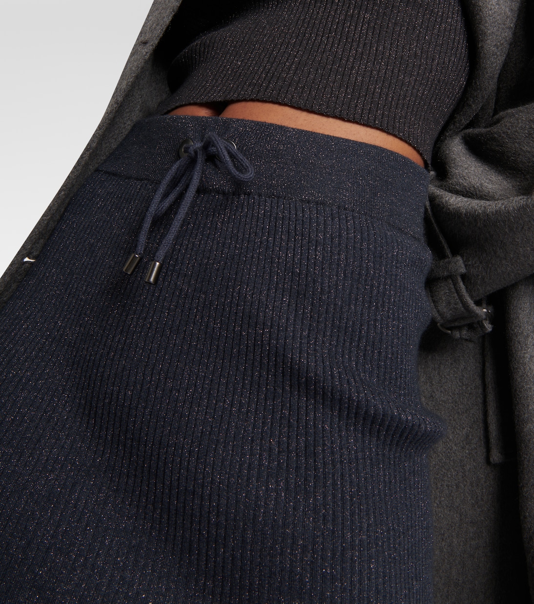 Midirock aus Kaschmir | Brunello Cucinelli