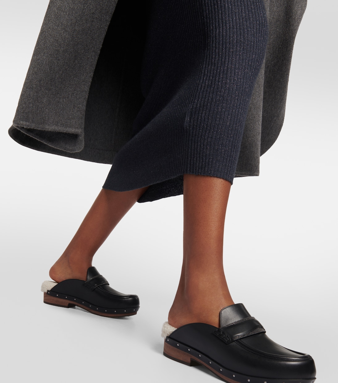 Midirock aus Kaschmir | Brunello Cucinelli